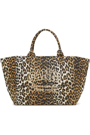 Ganni Canvas-Shopper im Oversized-Look