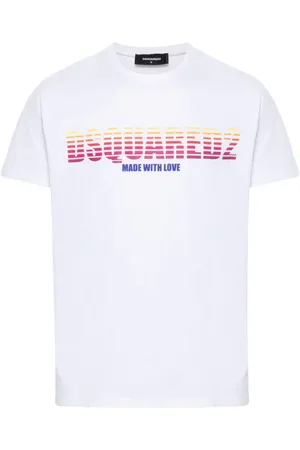 Dsquared2 T-Shirt mit Ombré-Logo-Print