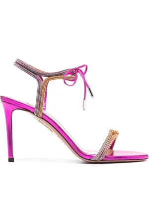 Aquazzura Sandalen mit Kristallen 100mm