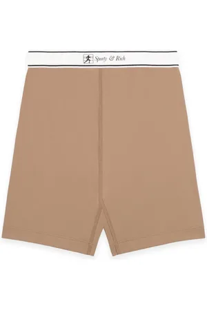Sporty & Rich Runner Script Bikershorts