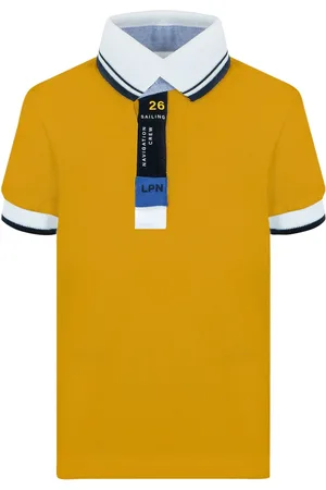 Lapin House Poloshirt mit Logo-Streifen