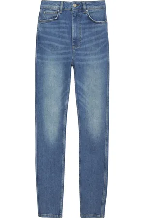 ANINE BING Skinny-Jeans mit hohem Bund
