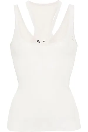 ANDREADAMO Fein geripptes Tanktop