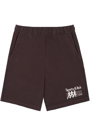 Sporty & Rich Trio Joggingshorts aus Baumwolle