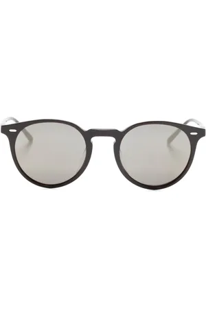 Oliver Peoples N.02 Sun Sonnenbrille mit rundem Gestell