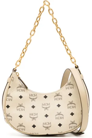 MCM Kleine Monogram Schultertasche
