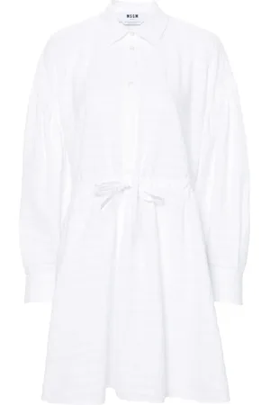 Msgm Seersucker-Minikleid