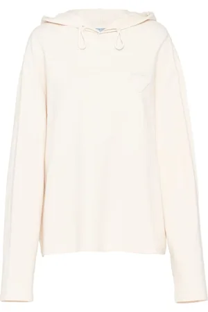 Prada T-Shirt mit Logo-Schild