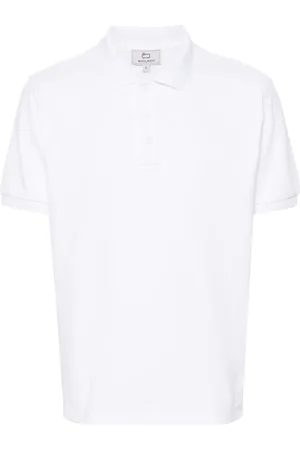 Woolrich Poloshirt mit Logo-Print