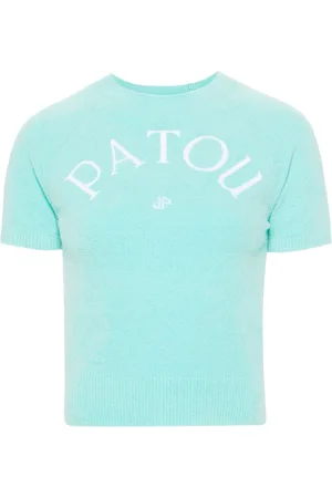 Patou Strickoberteil aus Logo-Jacquard