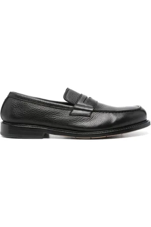 Premiata Loafer aus strukturiertem Leder