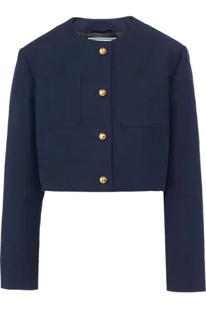 Prada Einreihiger Cropped-Blazer