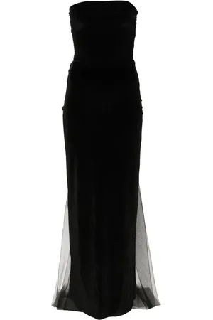 Atu Body Couture Abendkleid aus Samt mit Schleife