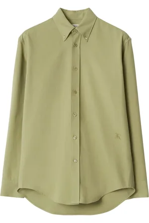 Burberry Hemd mit Logo-Stickerei