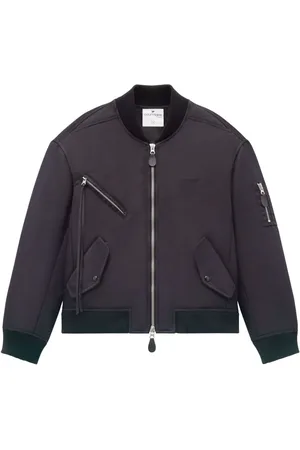 Courrèges Bomberjacke mit Logo-Stickerei