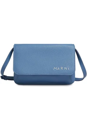 Marni Schultertasche mit Logo-Stickerei