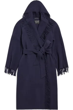 Balenciaga Mantel mit Fransen