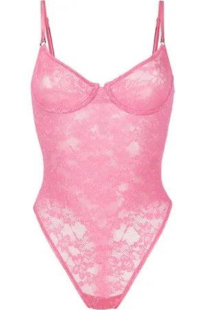 FLEUR DU MAL Le Stretch Body mit Spitze