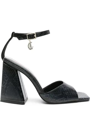 Roberto Cavalli Sandalen mit Schlangen-Effekt 110mm