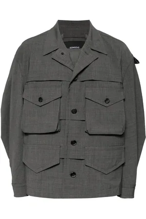 SONGZIO Utility-Jacke im Layering-Look