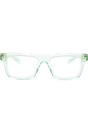 Gucci Transparente Brille mit eckigem Gestell