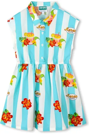 Kenzo Kleid mit Blumen-Print