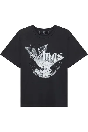 Stella McCartney T-Shirt mit Flügel-Print