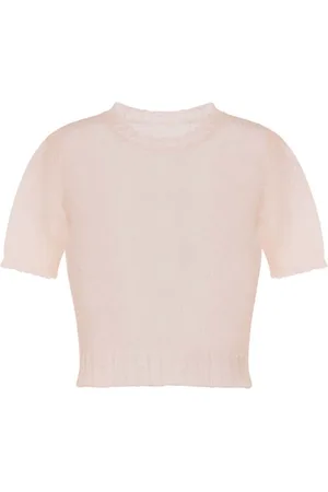 Maison Margiela Oberteil mit Sheer-Effekt