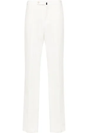Incotex Halbhohe Straight-Leg-Chino