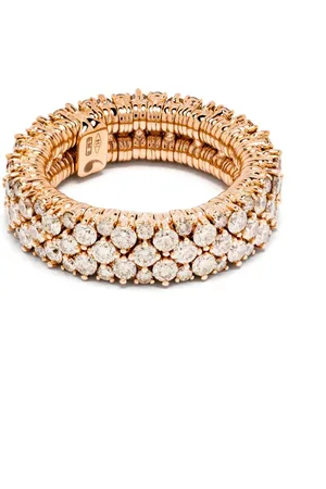 ROBERTO DEMEGLIO 18kt Rotgoldring mit Diamant