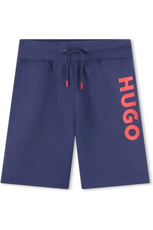 HUGO BOSS Joggingshorts mit Logo-Print