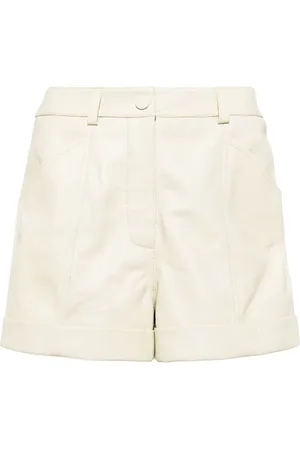 YVES SALOMON Ledershorts mit hohem Bund