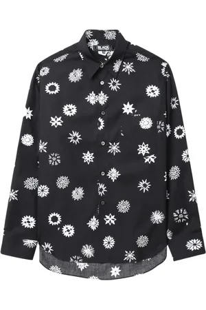 Comme des Garçons Hemd mit grafischem Print
