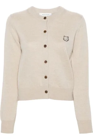 Maison Kitsuné Bold Fox Head Wollcardigan