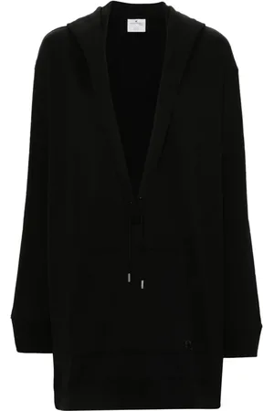 Courrèges Hyperbole Minikleid mit Kapuze