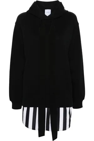 Patou Kapuzenkleid mit Trompe-l