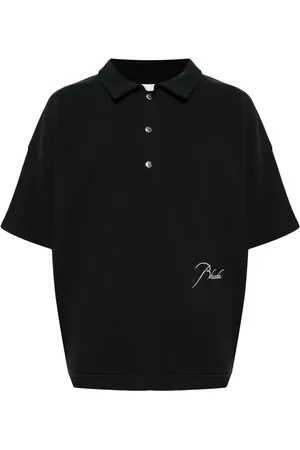 Rhude Poloshirt mit Logo-Stickerei