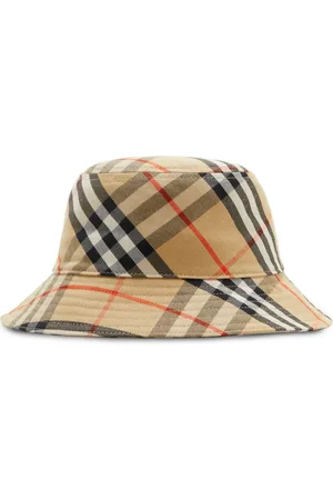 Burberry Fischerhut mit Vintage Check