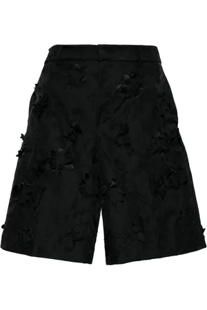 JNBY Knielange Shorts mit Blumenapplikation