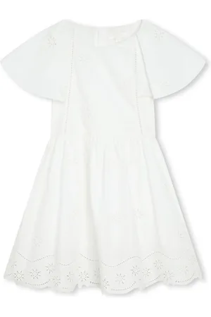 Chloé Besticktes Kleid aus Bio-Baumwolle