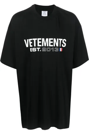 Vetements T-Shirt mit Logo-Print