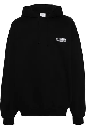 Vetements Hoodie mit Logo-Stickerei