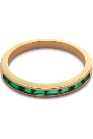 Monica Vinader Mini Baguette Half Eternity Ring