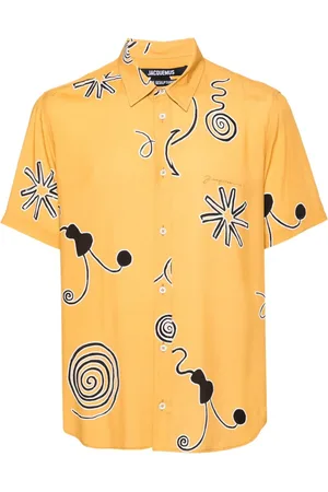 Jacquemus Mello Hemd mit Spiral-Print