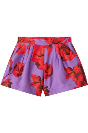 AZ FACTORY Shorts mit Hibiskus-Print