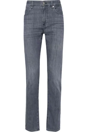 HUGO BOSS Halbhohe Slim-Fit-Jeans