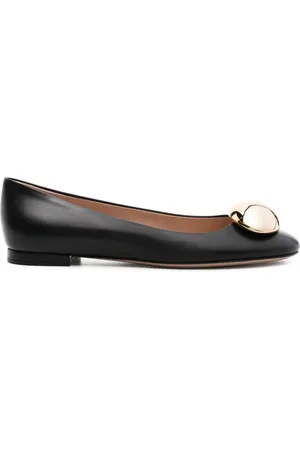 Gianvito Rossi Ballerinas mit runder Kappe