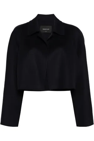 Fabiana Filippi Offene Cropped-Filzjacke