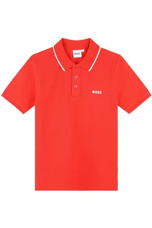 HUGO BOSS Poloshirt mit Logo-Print