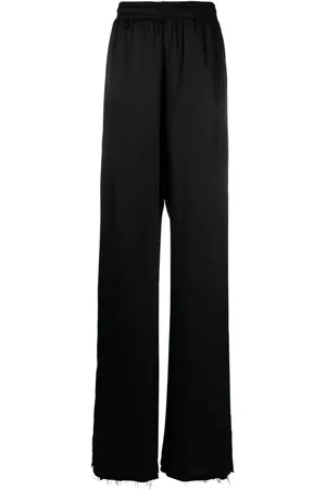 Vetements Wide-Leg-Hose in Satinoptik